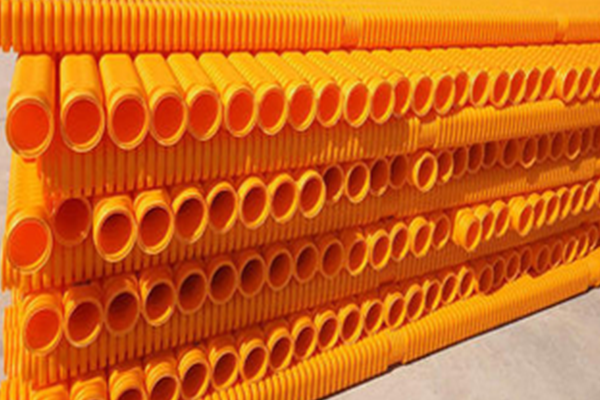 静安专注聚乙烯（改性无水磷石膏）双波峰增强排水管价格